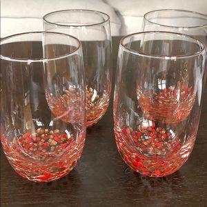 4 Cuisinart Highball glasses NWOT